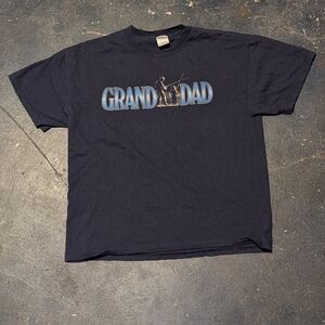 Delta Navy Graphic Tee